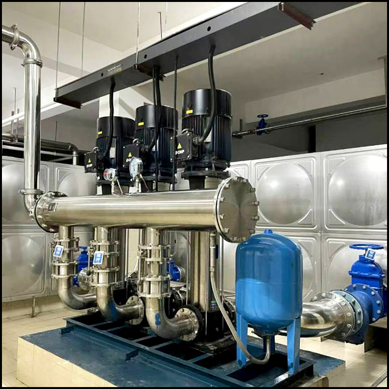 罐式變頻恒壓無負壓供水設備 箱式二次無塔增壓成套給水設備